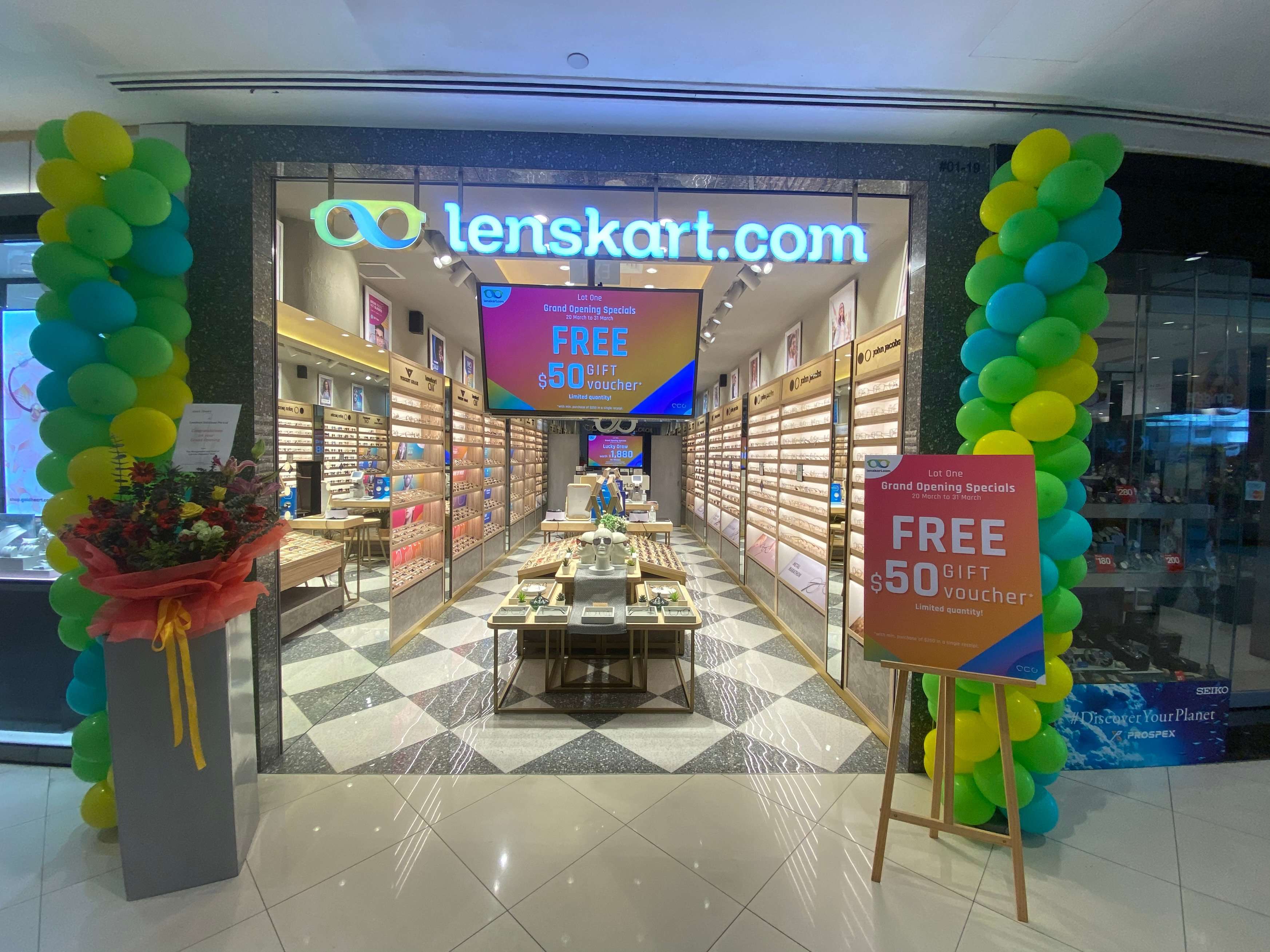 Free Eye Test at Lot One